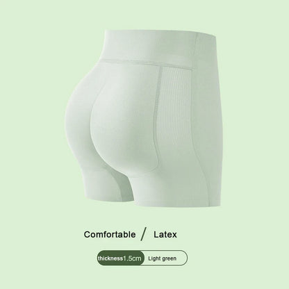 Culotte shorty rembourrée en latex naturel pour femme – vue 7