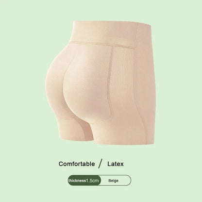 Culotte shorty rembourrée en latex naturel pour femme – vue 8