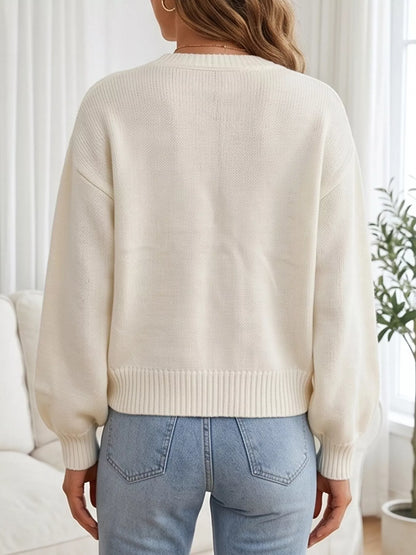 Gilet ouvert en maille à bords côtelés pour femme – vue 11