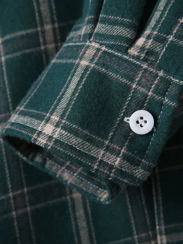 Chemise à Carreaux Homme Élégante – Confort et Stylet