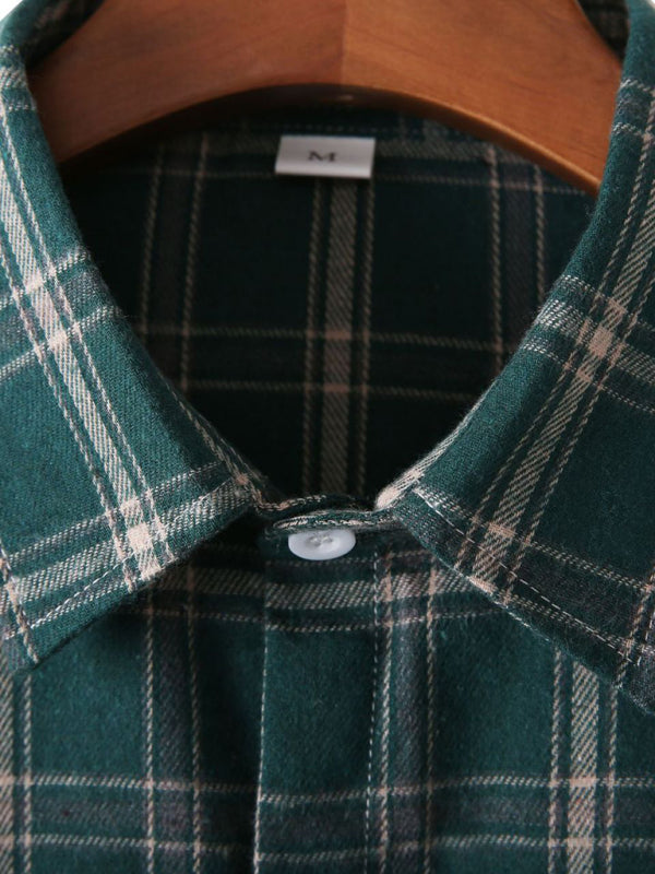 Chemise à Carreaux Homme Élégante – Confort et Stylet