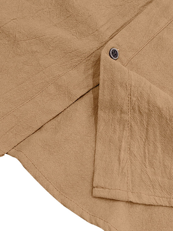 Gilet Sans Manches Lin Homme Décontracté | Élégance