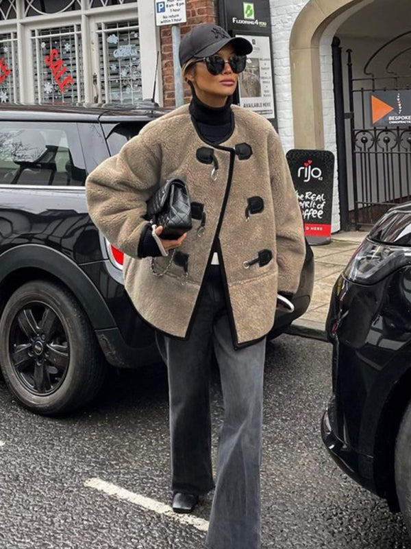 Cardigan Femme Cachemire Élégant avec Fermeture Métallique