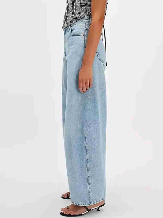 Jean Jambes Larges Femme Poches – Confort Tendance Ultime by eprolo