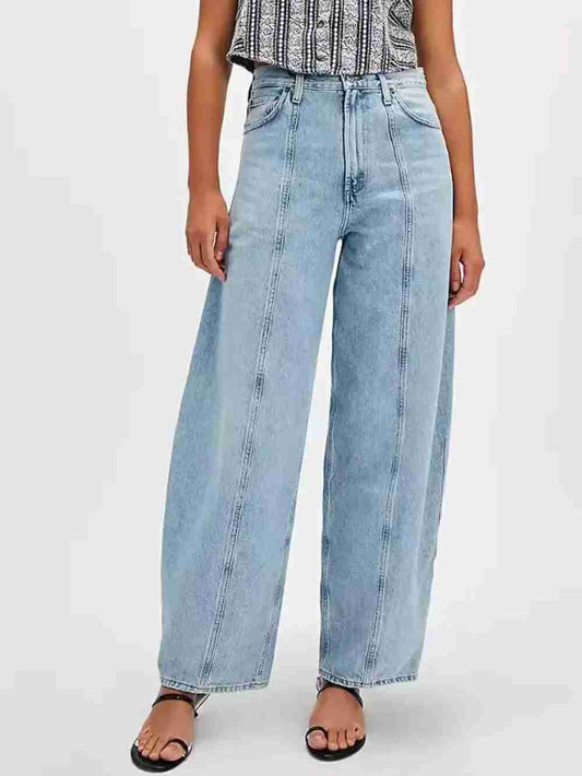 Jean Jambes Larges Femme Poches – Confort Tendance Ultime by eprolo