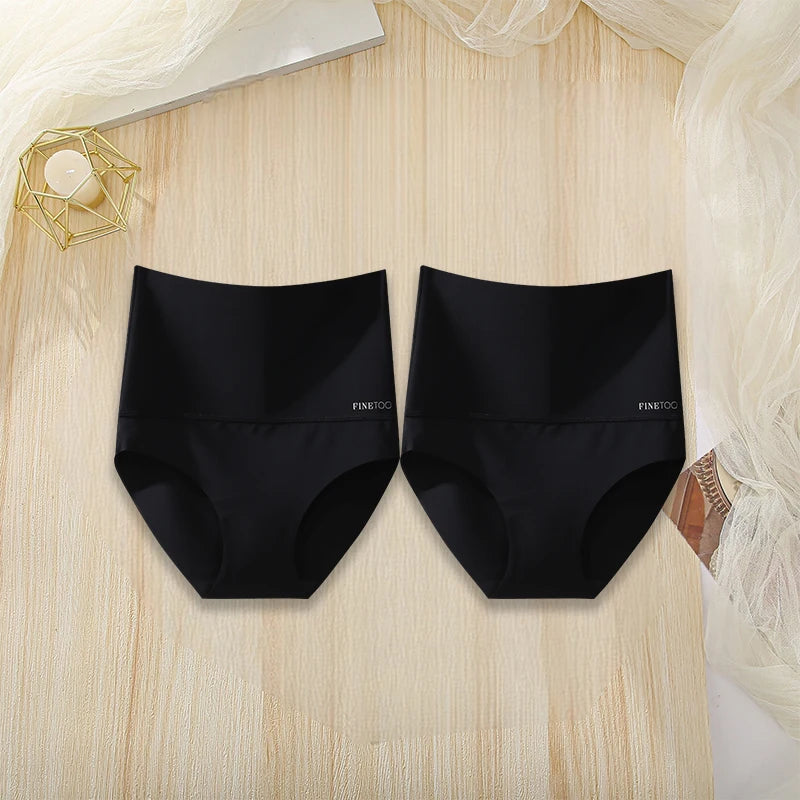 Lot de 2 culottes taille haute femme amincissantes – vue 10