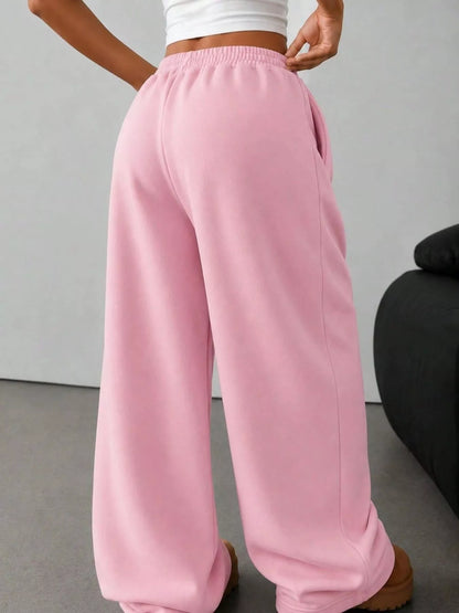 Pantalon de jogging large à poches pour femme – vue 12