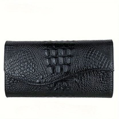 Pochette élégante imprimé crocodile à bandoulière pour femme – vue 5