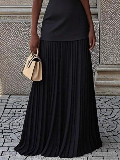 Robe plissée sans manches pour femme – vue 6