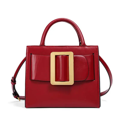 Sac à main chic à boucle en faux cuir pour femme – vue 11