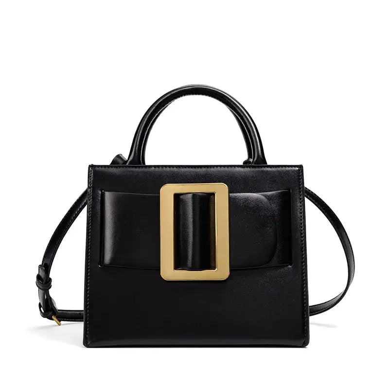 Sac à main chic à boucle en faux cuir pour femme – vue 12