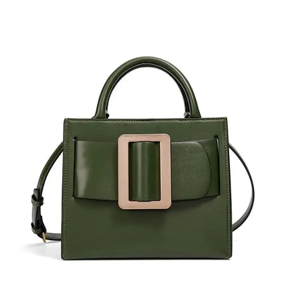 Sac à main chic à boucle en faux cuir pour femme – vue 13