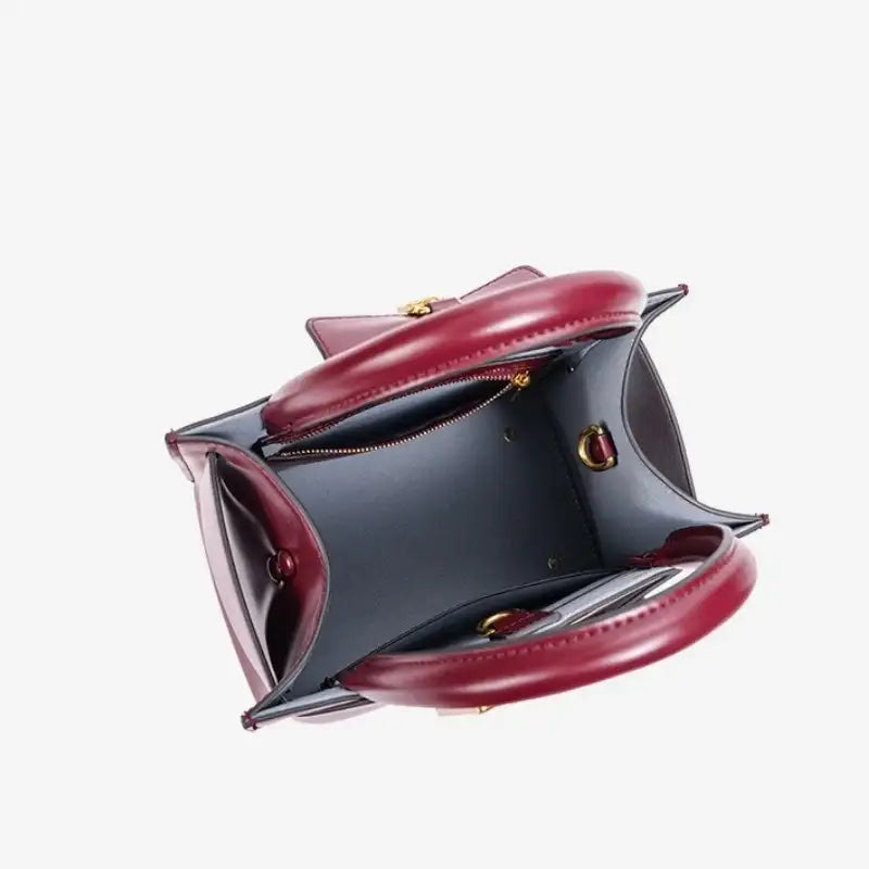 Sac à main chic à boucle en faux cuir pour femme – vue 5