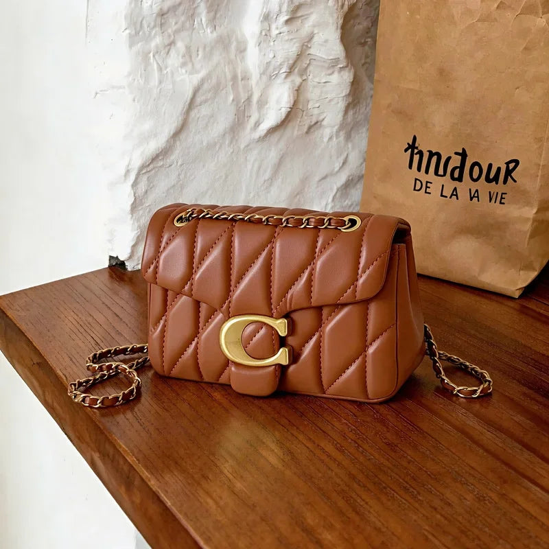 Sac à bandoulière en cuir fait main pour femme – vue 11