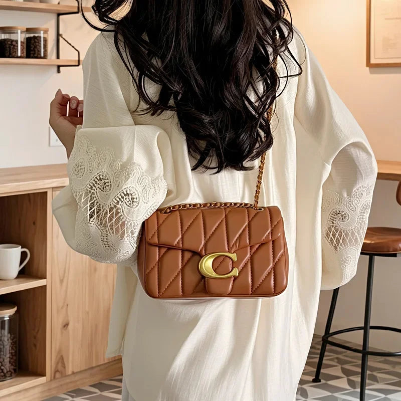 Sac à bandoulière en cuir fait main pour femme – vue 3