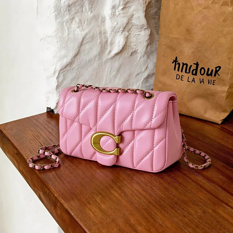 Sac à bandoulière en cuir fait main pour femme – vue 8