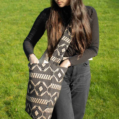 Sac Cabas Jacquard Desert Loom – Tote Bag Femme Chic Oléna-Fashion