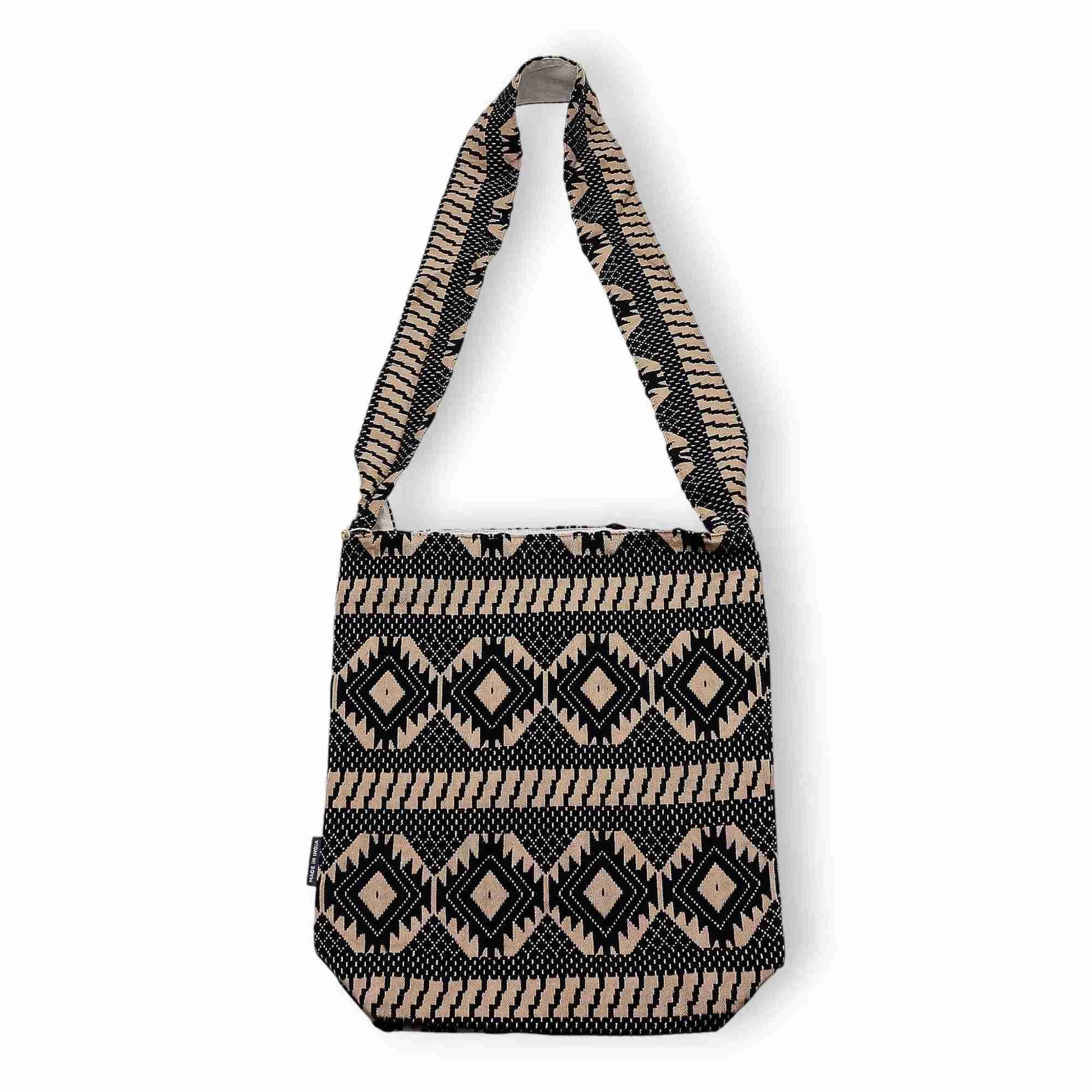 Sac Cabas Jacquard Desert Loom – Tote Bag Femme Chic Oléna-Fashion