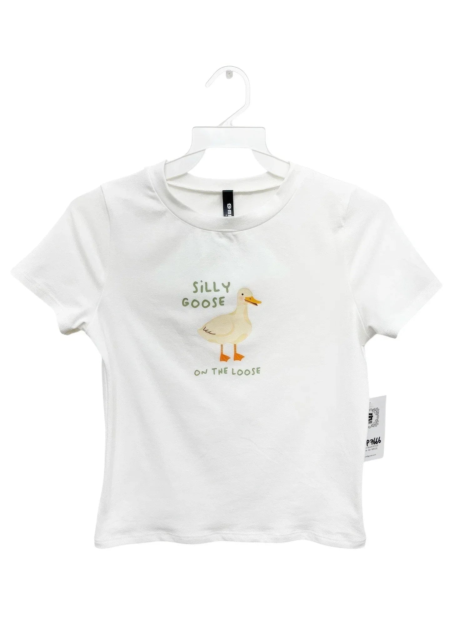 T-Shirt Graphique Silly Goose Femme – Polyester Stretch by G MINI