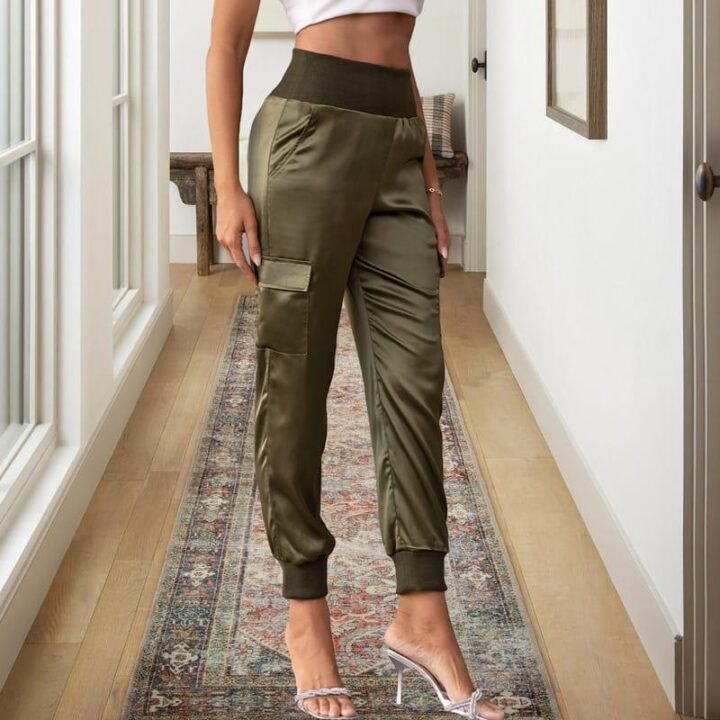 Pantalon cargo tendance pour femme, style hipster-printemps-été