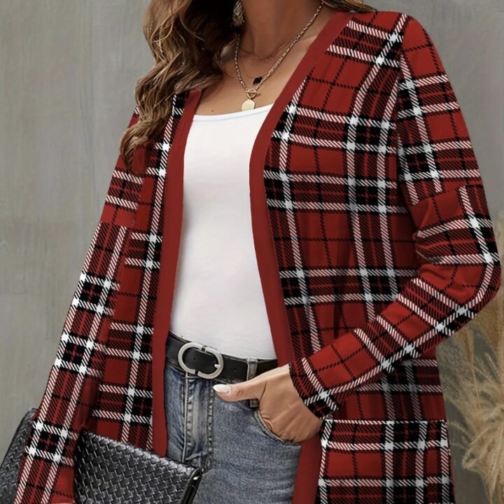 Veste Cardigan Tricotée à Manches Longues pour Femmes, Nouvelle Mode d'Automne et d'Hiver,