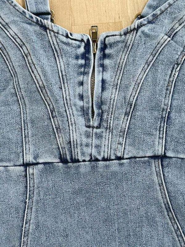 robe jean décontractée