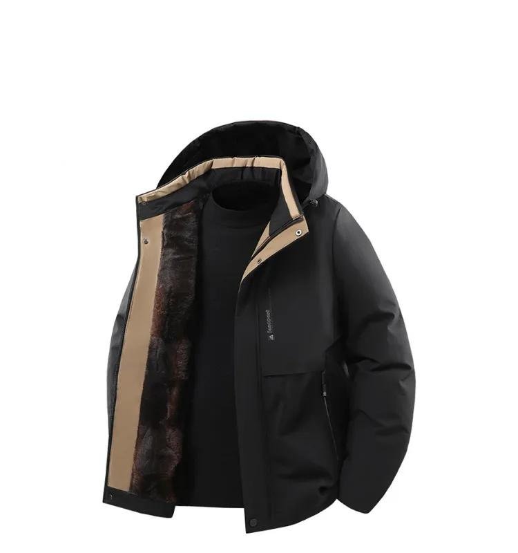 Veste homme 2025 2025 : chaude, élégante, polyvalente, épaissie et doublée en velours de haute qualité, confortable et tendance Veste homme 2025 2025 : chaude, élégante, polyvalente, épaissie et doublée en velours de haute qualité, confortable et tendance.