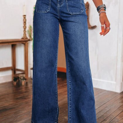 Jeans larges femme
